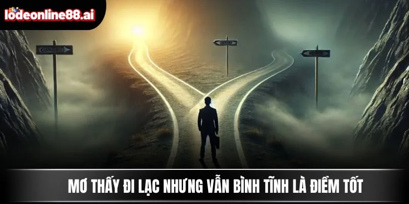 Mơ Thấy Đi Lạc - Tín Hiệu Thay Đổi Vận Mệnh Sắp Tới 3 Mơ thấy đi lạc nhưng vẫn bình tĩnh là điềm tốt